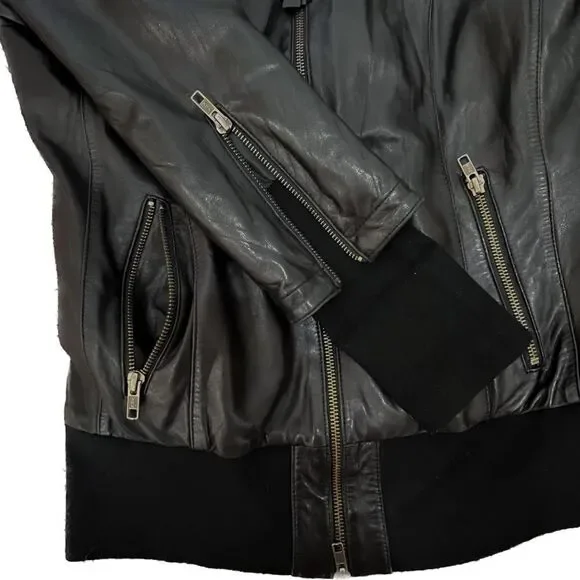 Mackage for Aritzia Leather Jacket - Picture 4 of 16